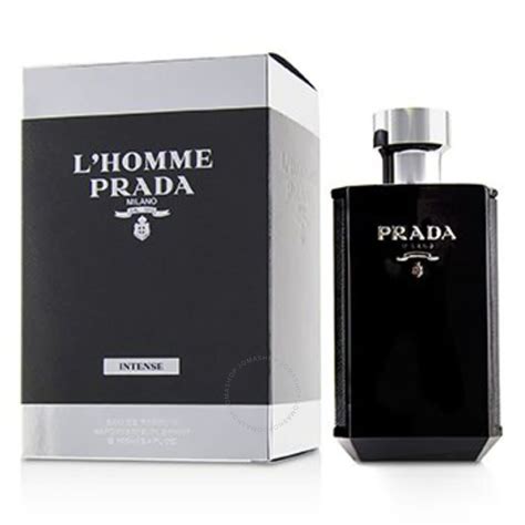 prada l homme men's 3.4 oz|Prada l'homme vs intense.